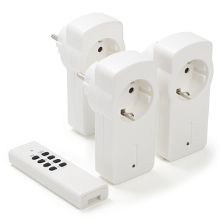 Q-link Stekkers met afstandsbediening | Q-link | Radiofrequentie (Randaarde, Set) 53.503.70 K150101181 - 1