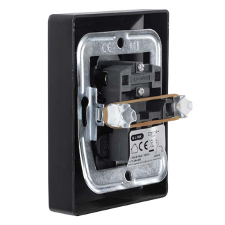 Q-link Stopcontact met schakelaar | Q-link (Inbouw, Randaarde, Wissel, Zwart) 01.094.68 K180106624 - 4