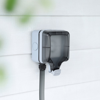 Q-link Stopcontact voor buiten  | Q-link | 1-voudig (Wifi, Randaarde, Grijs) 55.208.04 K100100515 - 4