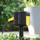 Q-link Stopcontact voor buiten | Q-link | 2-voudig (Grondpen, Voet, 2 meter, Wifi, Zwart en geel) 54.502.58 K010807009 - 3