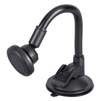 Q-link Telefoonhouder | Q-link (Magnetisch, Met zuignap, Flexibele beugel, Zwart) 00.137.61 K010809288 - 3