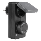 Q-link Tijdschakelaar | Q-link (Schakelaar, Analoog, Randaarde) 66.202.61 K180108118 - 2