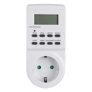 Q-link Tijdschakelaar binnen | Q-link (20 programma's, Digitaal, Randaarde) 53.503.18 K150101180 - 2