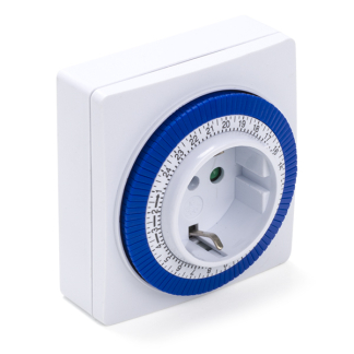 Q-link Tijdschakelaar binnen | Q-link (96 schakelmomenten, Analoog, Randaarde) 03.010.15 K150101178 - 1