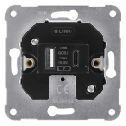 Q-link USB stopcontact | Q-link (Inbouw, USB A, USB C) 66.069.58 K180106719 - 2
