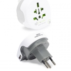 Q2 Power Wereldstekker - Zwitserland (Geaard, USB, Type J) 1.100210 K050801005 Q2 Power Wereldstekker - Zwitserland (Geaard, USB, Type J) 1.100210 K050801005