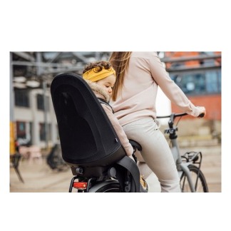 Qibbel Fietsstoeltje achter | Qibbel | Air (9 maanden tot 6 jaar, 22 kg, Zwart/bruin) RD4330 K170404507 - 