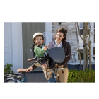 Qibbel Windscherm fietsstoeltje | Qibbel (Grijs/transparant) RD4360 K170404513 - 5