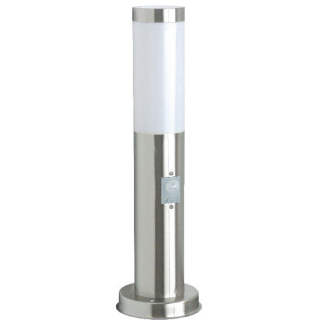 Ranex Sokkellamp | Ranex (E27, Bewegingssensor, Geborsteld staal) RA-RX101045S RX1010-45S K150101039 - 