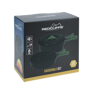 Redcliffs Camping pannenset | Redcliffs | 2-delig (Anti-aanbaklaag, Gas) CY5656500 K170105316 - 2