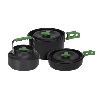 Redcliffs Camping pannenset | Redcliffs | 3-delig (Anti-aanbaklaag, Gas) CY5656510 K170105315 - 1