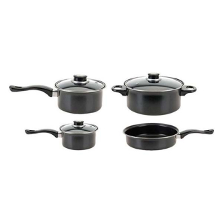 Redcliffs Camping pannenset | Redcliffs | 4-delig (Anti-aanbaklaag, Gas) 170414070 K180107475 - 2