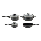 Redcliffs Camping pannenset | Redcliffs | 4-delig (Anti-aanbaklaag, Gas) 170414070 K180107475 - 2