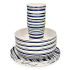 Redcliffs Campingservies | 12-delig (Melamine, Mokken, Borden, Blauw) 177602460 K170105308 - 2