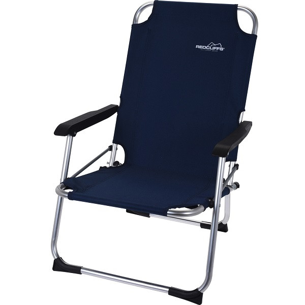 Redcliffs Campingstoel | Redcliffs | 45 x 54 x 76 cm (Beach, Inklapbaar, Donkerblauw) X44000090 K170104912 - 1