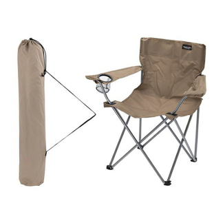 Redcliffs Campingstoel | Redcliffs | 51 x 42 x 81 cm (Opvouwbaar, Taupe) FD8400840 K170106075 - 3