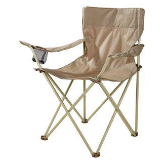 Redcliffs Campingstoel | Redcliffs | 51 x 42 x 81 cm (Opvouwbaar, Taupe) FD8400840 K170106075