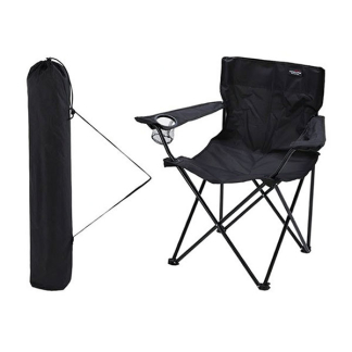 Redcliffs Campingstoel | Redcliffs | 51 x 42 x 81 cm (Opvouwbaar, Zwart) FC7000220 K170106074 - 3