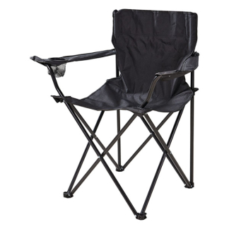 Redcliffs Campingstoel | Redcliffs | 51 x 42 x 81 cm (Opvouwbaar, Zwart) FC7000220 K170106074 - 1