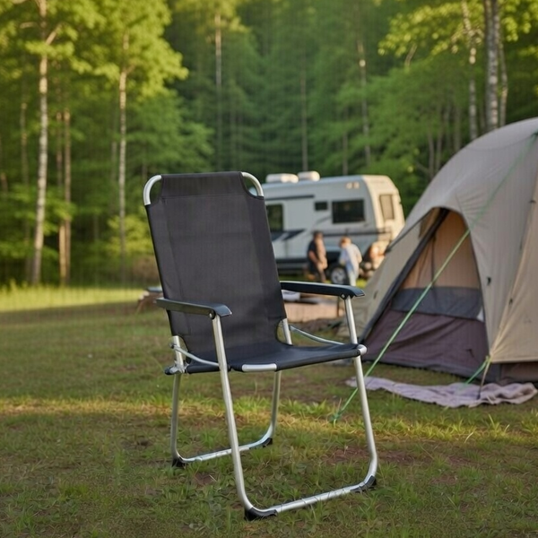 Redcliffs Campingstoel | Redcliffs | 53 x 54 x 90 cm (Inklapbaar, Donkerblauw) X32000150 K170106082 - 3