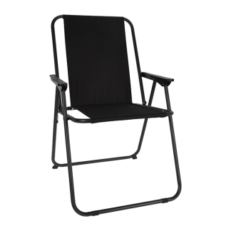 Redcliffs Campingstoel | Redcliffs | 57 x 48 x 42 cm (Inklapbaar, Zwart) LE8000020 K170105329 - 1