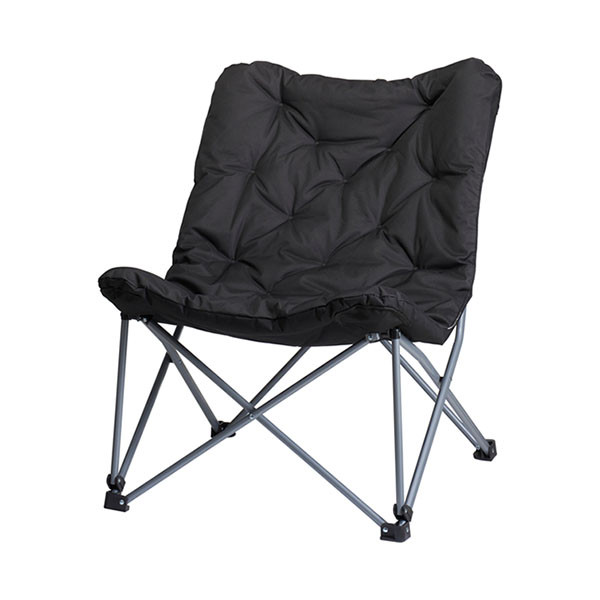 Redcliffs Campingstoel | Redcliffs | 83 x 74 x 91 cm (Opvouwbaar, PVC-coating, Zwart) LE8000150 K170106078 - 1
