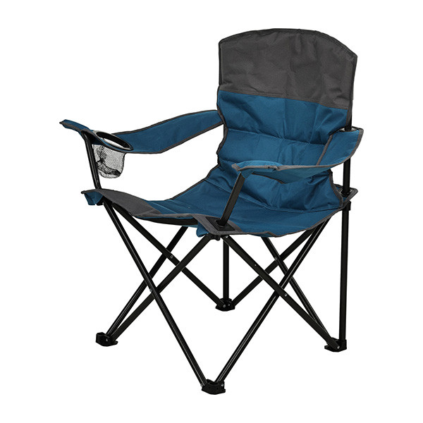 Redcliffs Campingstoel | Redcliffs | 85 x 55 x 83 cm (Opvouwbaar, Bekerhouder, Blauw) LE8000070 K170105325 - 1