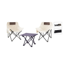 Redcliffs Campingtafel met stoelen | Redcliffs | 3-delig (Inklapbaar, Crème) R22000300 K170106080 - 7