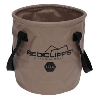 Redcliffs Emmer | Redcliffs | 10 liter (Opvouwbaar, Bruin, Kunststof) DW9000110 K170105294 - 1