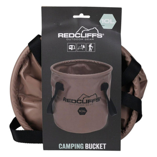 Redcliffs Emmer | Redcliffs | 10 liter (Opvouwbaar, Bruin, Kunststof) DW9000110 K170105294 - 2