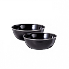 Redcliffs Kom | Redcliffs | 2 stuks (Emaille, Ø 14.7 cm, Zwart) CY5657790 K170106068 - 1