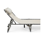 Redcliffs Ligbed | Redcliffs | 193 x 60 x 30 (Opvouwbaar, Verstelbare rugleuning, Grijs) FB7000230 K170106073 - 2