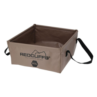 Redcliffs Opbergmand | Redcliffs | 35 x 35 x 16 cm (Opvouwbaar, Bruin, Kunststof, 20 liter) DW9000120 K170105295 - 1