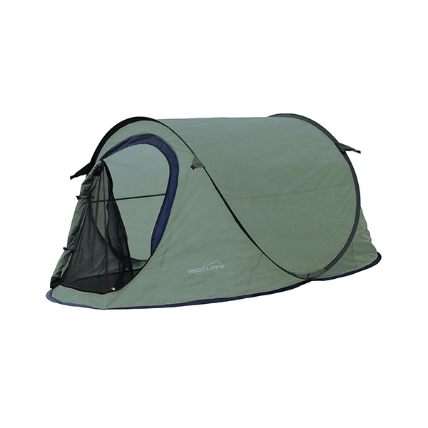 Redcliffs Pop-up tent | Redcliffs | 2 personen | 220 x 120 x 95 cm | 1.3 kg (Waterdicht, Groen) X92000450 K170105334 - 1