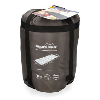 Redcliffs Slaapzak | Redcliffs | 210 x 85 cm (Envelop, Met kussen, Grijs) X98000300 K180107463 - 4