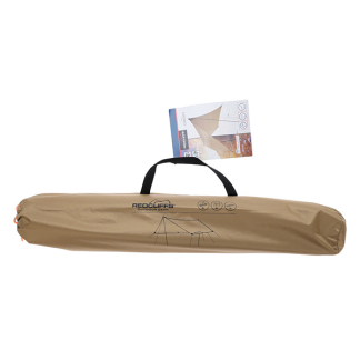 Redcliffs Tarp | Redcliffs | 300 x 300 x 220 cm (Inclusief buizen, haringen & scheerlijnen, Lichtbruin) X92000500 K170105332 - 2