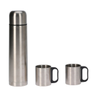 Redcliffs Thermosfles | Redcliffs | 1000 ml (Dubbelwandig, Inclusief 2 bekers, RVS) C80700910 K170105310 Redcliffs Thermosfles | Redcliffs | 1000 ml (Dubbelwandig, Inclusief 2 bekers, RVS) C80700910 K170105310