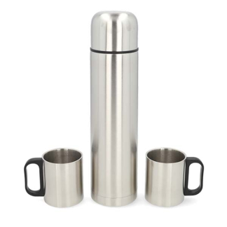 Redcliffs Thermosfles | Redcliffs | 1000 ml (Dubbelwandig, Inclusief 2 bekers, RVS) C80700910 K170105310 - 2