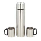 Redcliffs Thermosfles | Redcliffs | 1000 ml (Dubbelwandig, Inclusief 2 bekers, RVS) C80700910 K170105310 - 2