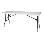 Redcliffs Tuintafel | Redcliffs | 180 x 70 x 74 (Inklapbaar, Wit) CM5000010 K170106060 - 1