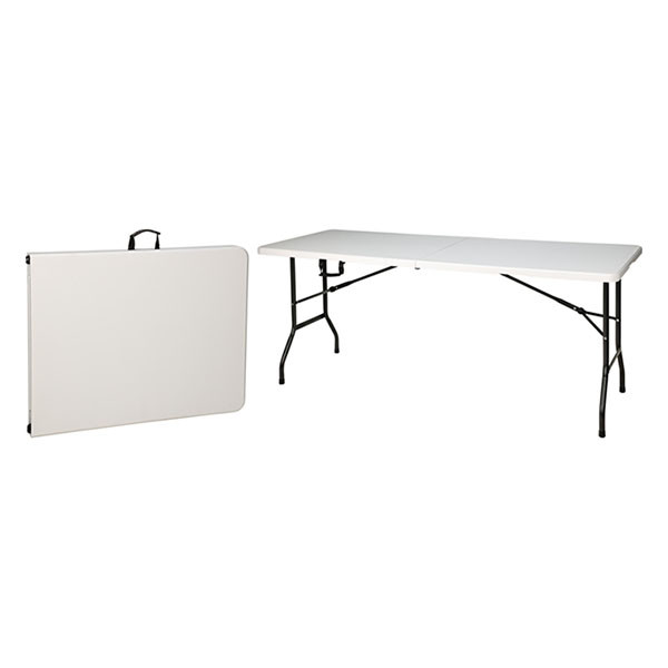 Redcliffs Tuintafel | Redcliffs | 180 x 70 x 74 (Inklapbaar, Wit) CM5000010 K170106060 - 3