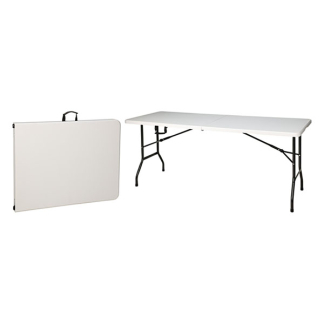 Redcliffs Tuintafel | Redcliffs | 180 x 70 x 74 (Inklapbaar, Wit) CM5000010 K170106060 - 3