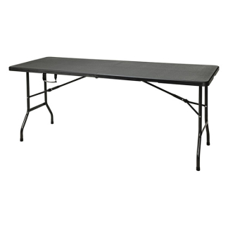 Redcliffs Tuintafel | Redcliffs | 180 x 70 x 74 (Inklapbaar, Zwart) CM5000020 K170106061 - 1