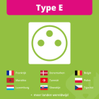 Reisstekker | Goobay | Engeland naar Europa (Geaard, Type G → E en F, Zwart) 94271 E050801096 - 4