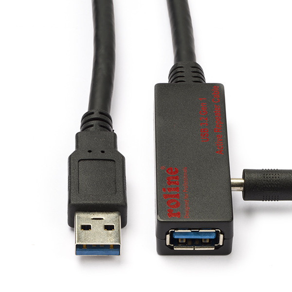 Roline Actieve USB verlengkabel | 15 meter | USB 3.0 12041071 K010210004 - 1