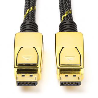 Roline DisplayPort kabel 1.4 - Roline - 1 meter (8K@60Hz, HDR, Nylon) 11045920 K010403058 - 1
