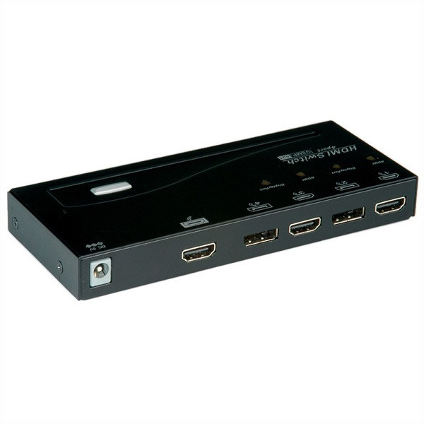 Roline DisplayPort naar HDMI switch - Roline - 4 poorten (Full HD) 14013574 K020403003 - 1