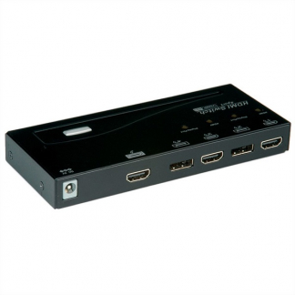 Roline DisplayPort naar HDMI switch - Roline - 4 poorten (Full HD) 14013574 K020403003 - 