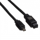 Roline FireWire kabel | 9 naar 4 pins | 1.8 meter (400 Mbps) 11029718 K010404402
