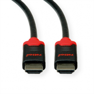 Roline HDMI kabel 2.1 | Roline | 1 meter (10K@30Hz, HDR, Zwart) 11045940 K010101060 - 